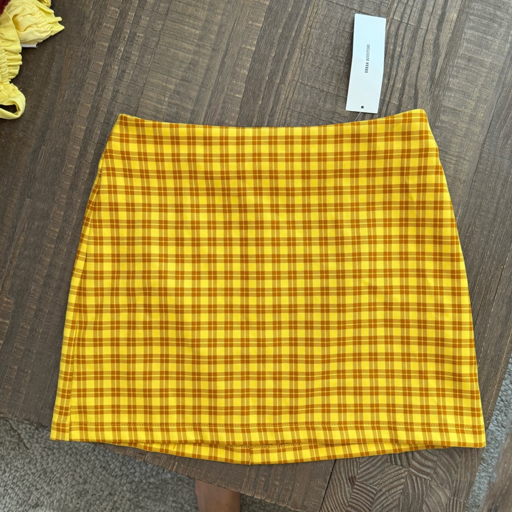 UO NWT Plaid Mini Skirt